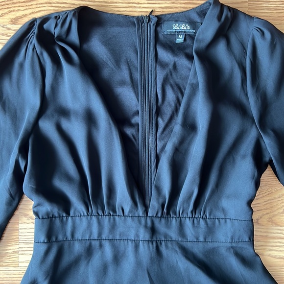 Black Long Sleeve Shift Dress from Lulus - Picture 2 of 4